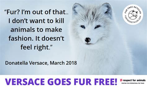 does versace use real fur|Versace fur free sale.